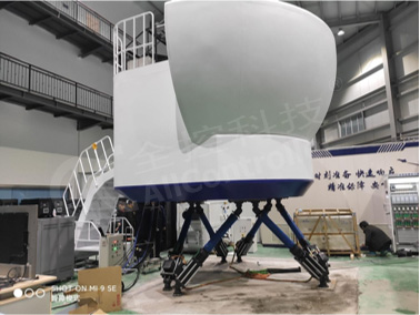 Full flight motion simulator system